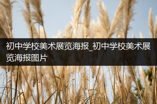 初中学校美术展览海报_初中学校美术展览海报图片