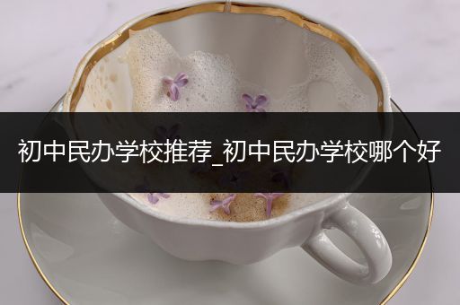 初中民办学校推荐_初中民办学校哪个好