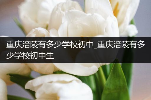 重庆涪陵有多少学校初中_重庆涪陵有多少学校初中生