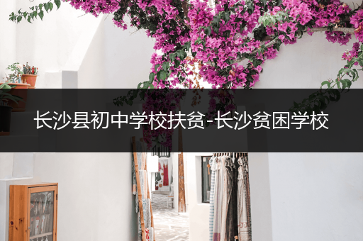 长沙县初中学校扶贫-长沙贫困学校