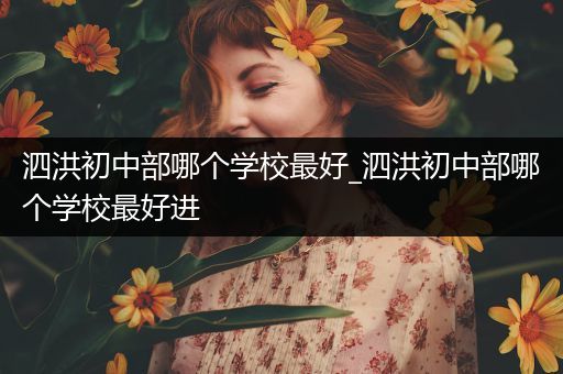 泗洪初中部哪个学校最好_泗洪初中部哪个学校最好进