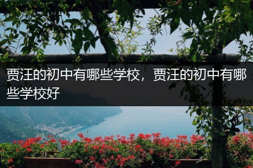 贾汪的初中有哪些学校，贾汪的初中有哪些学校好