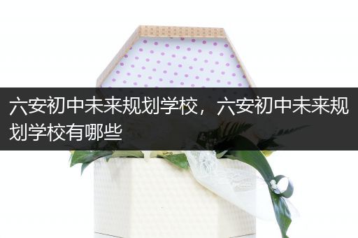 六安初中未来规划学校，六安初中未来规划学校有哪些