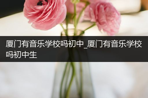 厦门有音乐学校吗初中_厦门有音乐学校吗初中生