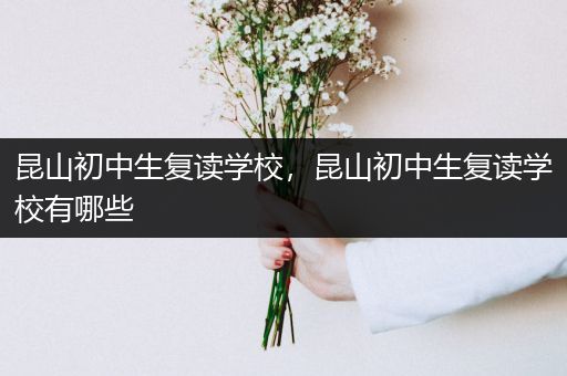 昆山初中生复读学校，昆山初中生复读学校有哪些