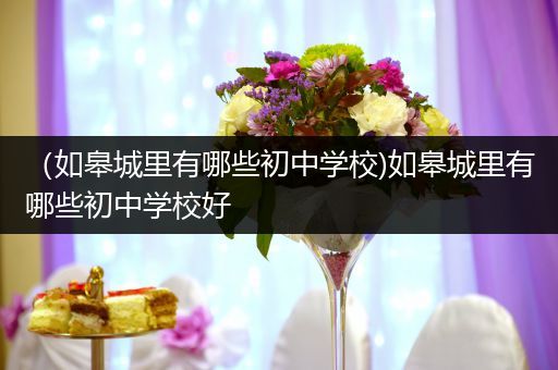 （如皋城里有哪些初中学校)如皋城里有哪些初中学校好