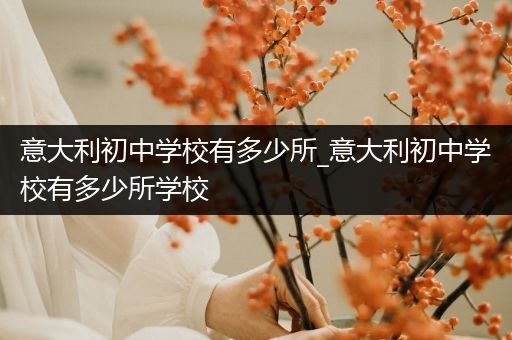 意大利初中学校有多少所_意大利初中学校有多少所学校