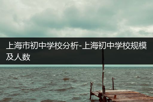 上海市初中学校分析-上海初中学校规模及人数