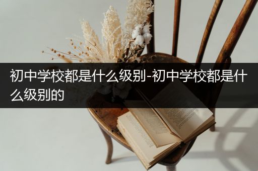 初中学校都是什么级别-初中学校都是什么级别的