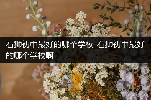 石狮初中最好的哪个学校_石狮初中最好的哪个学校啊