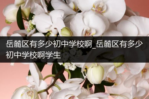 岳麓区有多少初中学校啊_岳麓区有多少初中学校啊学生