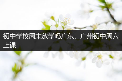 初中学校周末放学吗广东，广州初中周六上课