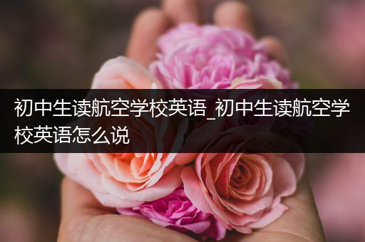 初中生读航空学校英语_初中生读航空学校英语怎么说