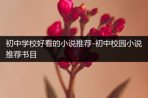 初中学校好看的小说推荐-初中校园小说推荐书目