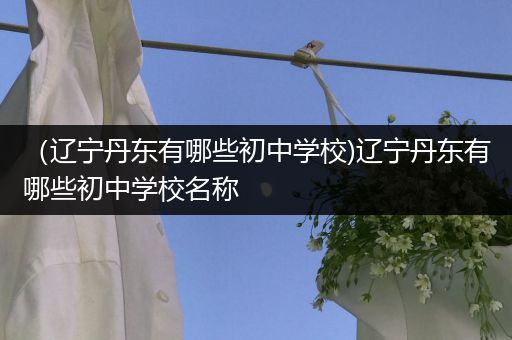 （辽宁丹东有哪些初中学校)辽宁丹东有哪些初中学校名称