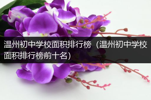 温州初中学校面积排行榜（温州初中学校面积排行榜前十名）