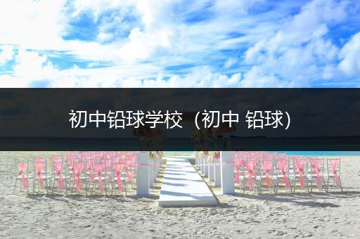 初中铅球学校（初中 铅球）